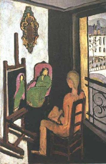 Henri Matisse The Painter and His Model, China oil painting art